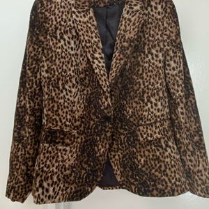 Leopard Printed blazer size M